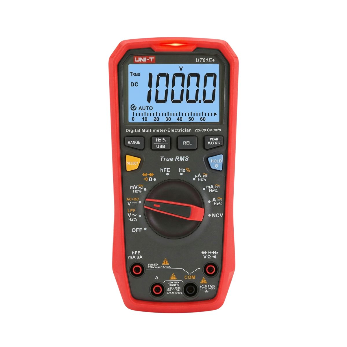 23 UNI-T UT61E+ True RMS Digital Multimeter