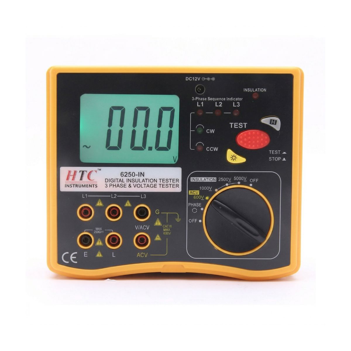HTC Instruments 6250IN Insulation Resistance Tester