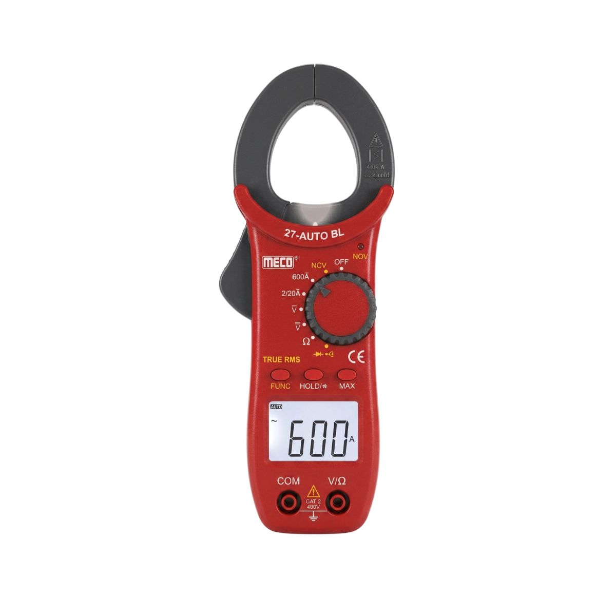 3½ Digit 2000 Count 600A AC TRMS Autoranging Digital Clampmeter 3½ Digit 2000 Count 600A AC TRMS Autoranging Digital Clampmeter