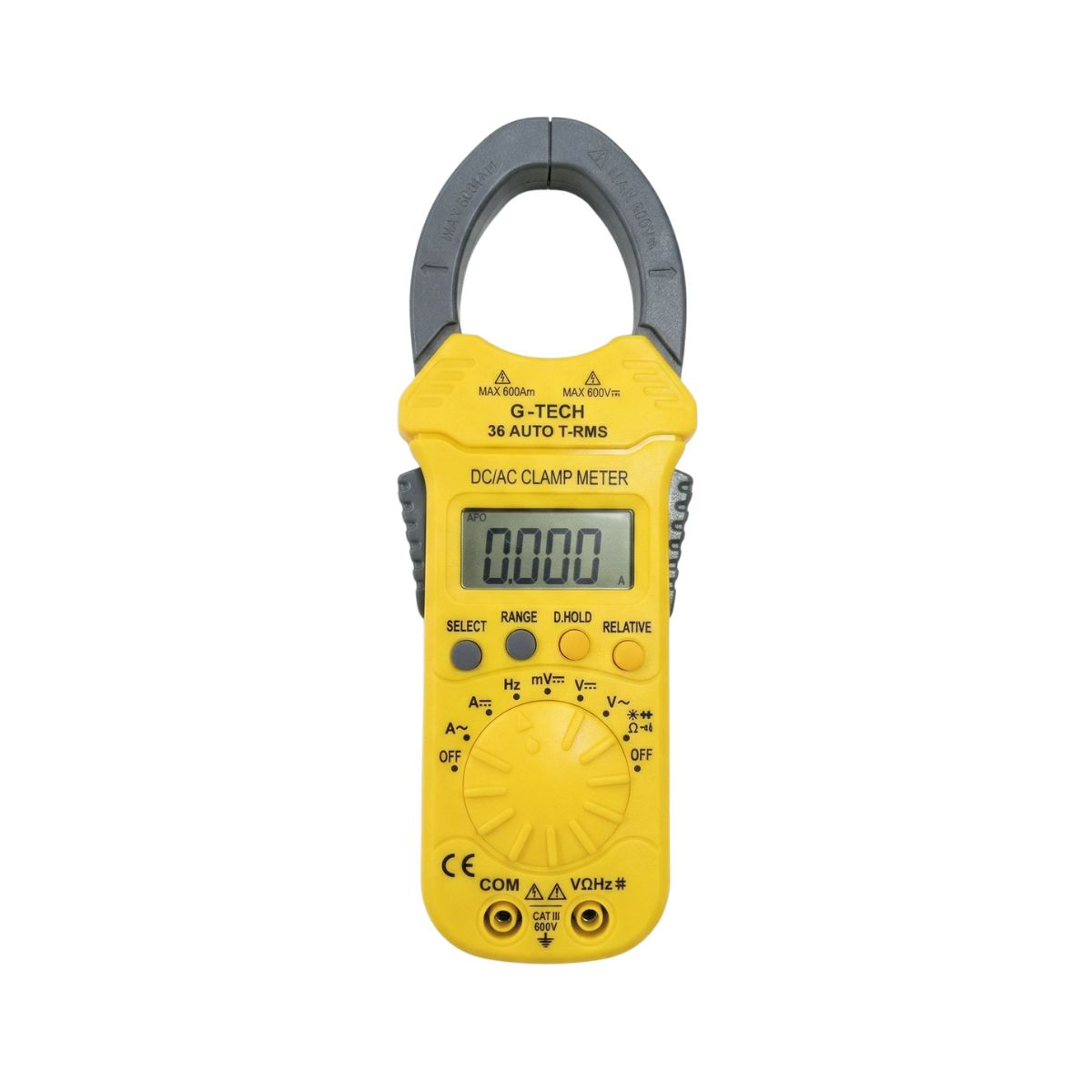 DIGITAL CLAMP METER 600A ACDC 36 TRMS DIGITAL CLAMP METER 600A ACDC 36 TRMS