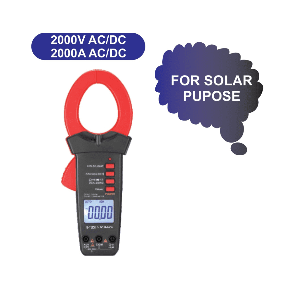 G-TECH-DIGITAL-CLAMPMETER-DCM-2000 G-TECH DIGITAL CLAMPMETER DCM 2000 - Image 1