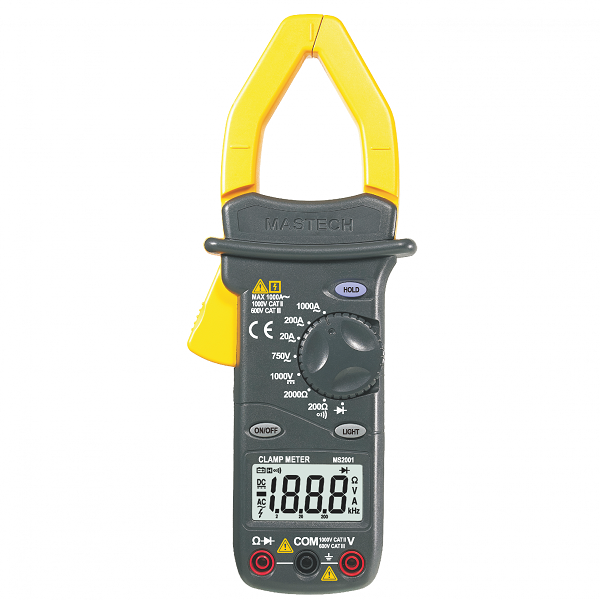 MS2001-1 Mastech MS2001 - Digital AC Clamp Meter- 1000A AC - Image 1